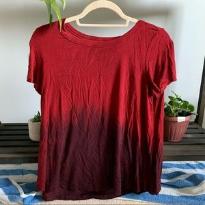 Ombré Red Soft & Sexy T-Shirt